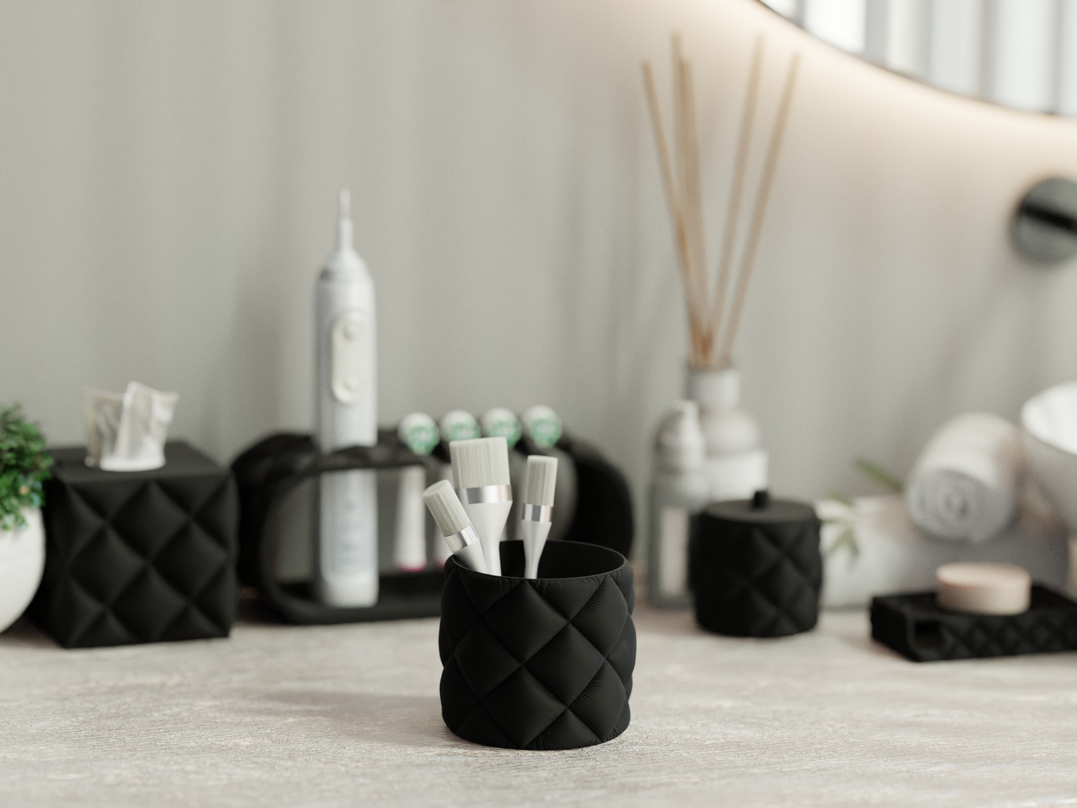 Inflated Bathroom Organizer Rund