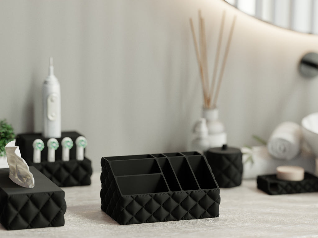 Inflated Bathroom Makeup Organizer