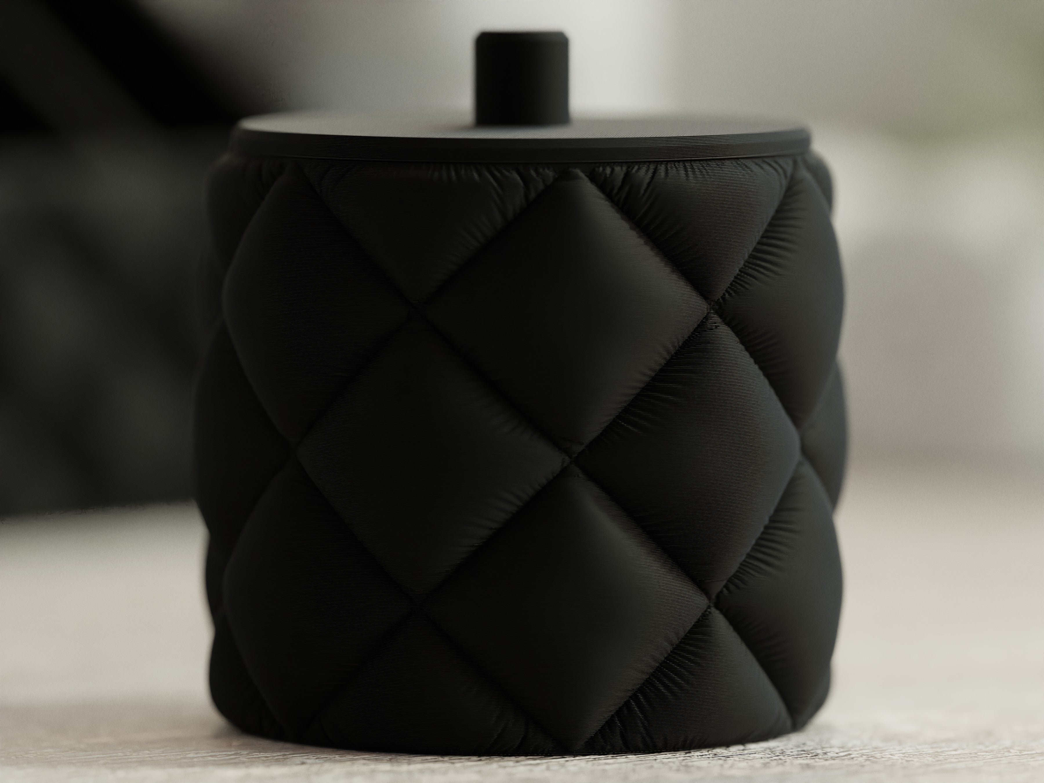 Inflated Bathroom Wattepad Spender