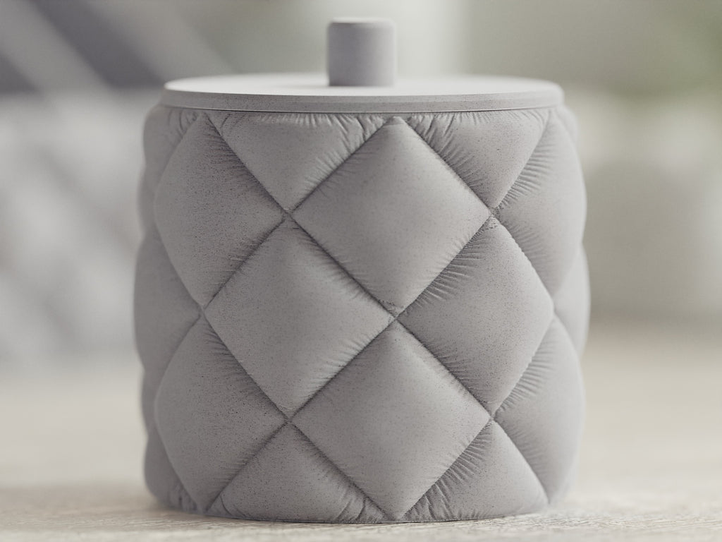 Inflated Bathroom Wattepad Spender